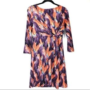 Tracy Negoshian Feather Dress